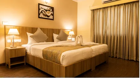 Deluxe Two-Bedroom Suite With Hill View